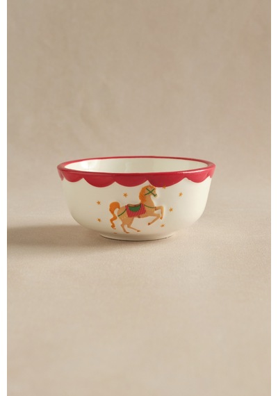 Karaca New Year Yılbaşı Carousel Çerezlik Horse 10 Cm
