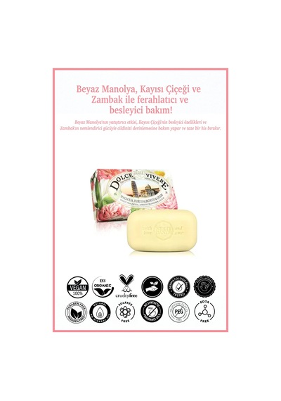 Nesti Dante Dolce Vivere Pisa Vegan Bakım Sabun 250 G