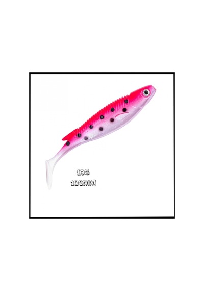 Uyguna-yakala 10g 100mm Silikon Balık -uv Boyalı -h-1061-27