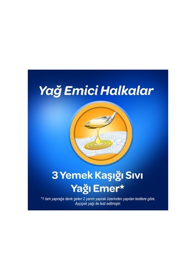 Yağ Emici Ve Dayanıklı Mutfak Kağıt Havlu 1 Rulo Açık Gri