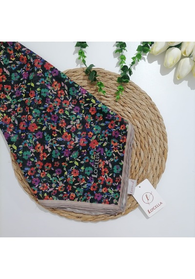 Locella - Soft Pamuklu Eşarp Ms200 Çok Renkli