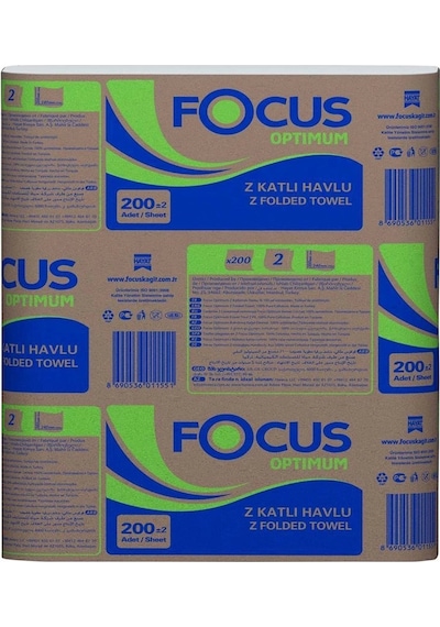 Focus Optimum Z Dispanser Kağıt Havlu 200'lü