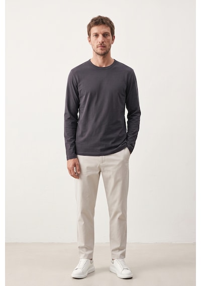Elemge %100 Pamuk Süprem Basic Erkek T-shirt Compact Penye Tok Yumuşak Kumaş Normal Kalıp Terletmez Uzun Kollu Antrasit Sporcu Motorcu Tişört Body Füme Elemge %100 Pamuk Süprem Basic Erkek T-shirt Compact Penye Tok Yumuşak Kumaş Normal Kalıp Terletmez Uzun Kollu Antrasit Sporcu Motorcu Tişört Body Füme