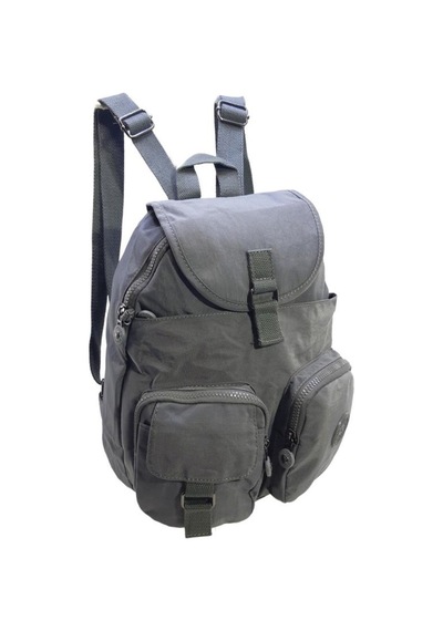 Baginn Klinkır Sırt Çantası Çok Cepli Günlük Kadın Çantası Kapaklı Model 001