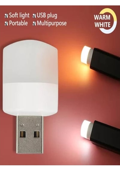 Mini Ampul 1W Taşınabilir Usb Led Işık - Powerbank Uyumlu Mini Ampul 1W Taşınabilir Usb Led Işık - Powerbank Uyumlu