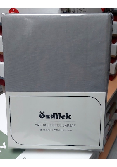 Özdilek Colourist Fitted Çift Kiş. Çarşaf Seti 160x200 Silver Gri Gri