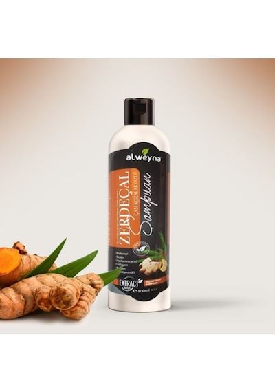 Alweyna Zerdeçal & Çam Kozalak Özlü Bitkisel Şampuan 400 ML