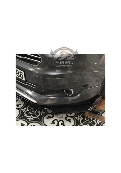 Ford Courier Uyumlu Ön Lip 3 Parça Kanatlı Lip