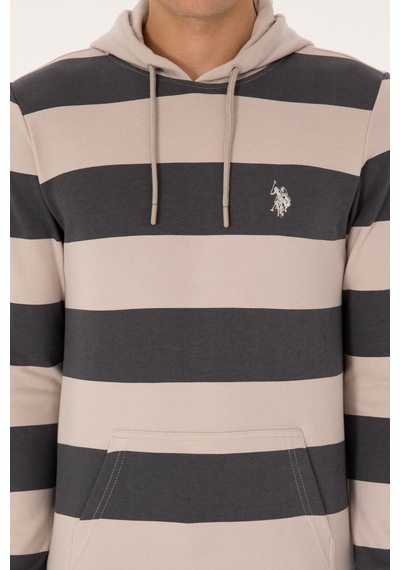 U.s. Polo Assn. Erkek Gri Sweatshirt 50316366-vr024 Grı