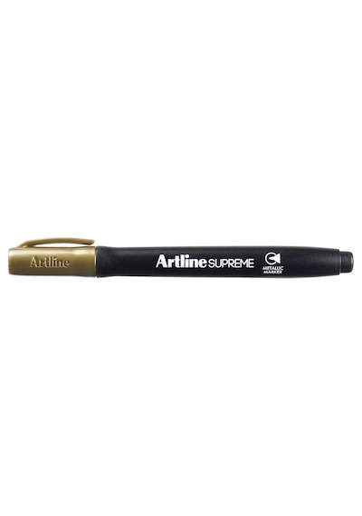 Artline Supreme Altın Renkli Metalik Marker 1mm Uç Kalınlığı İle Ekonomik Kırtasiye Ürünü Çok Renkli