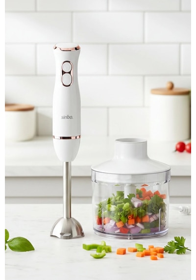 Sinbo SHB-7530 Çok Fonksiyonlu El Blender Seti