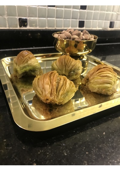 KARE GOLD KELEBEKSİZ TEPSİ 1. KALİTE (6 ADET)