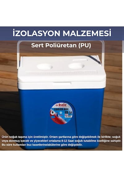 25 Lt Buzluk Termos 1022 Cooler Box Mavi