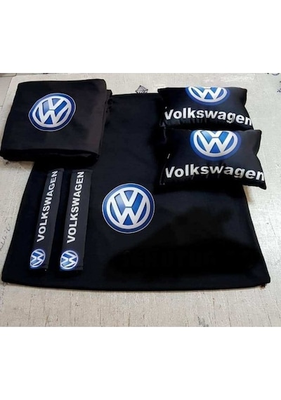 Volkswagen Ön Arka Servis Kılıf,Boyun Yastık,Kemer Pedi,Ayna Ipi (288676326)