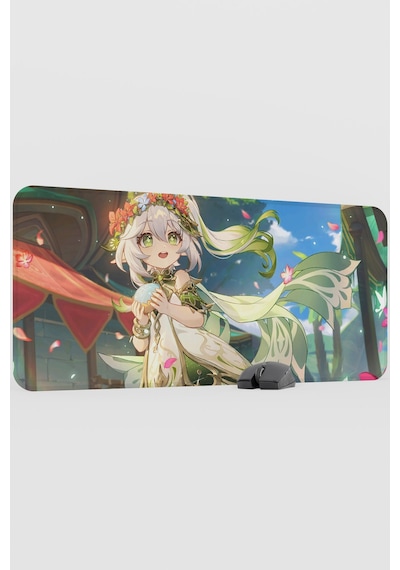 Nahida Genshin Impact Anime Gacha V5 - 90x40 Xxl Gaming Mouse Pad Fare Altlığı
