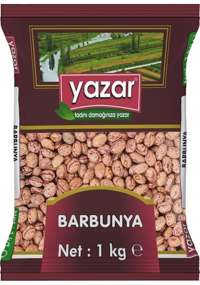 Yazar Barbunya Fasulye 1 KG