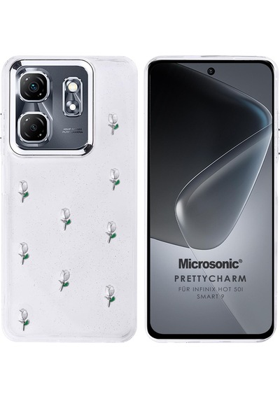 Microsonic Infinix Smart 9 Kılıf Prettycharm Tulip -