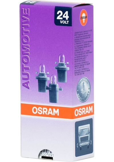 Osram 24 Volt Soketli Gösterge Ampulü 1.2W - 10 Adet