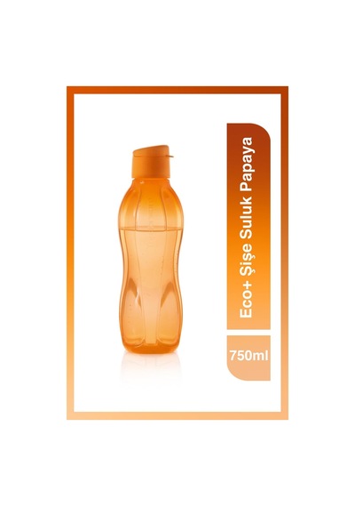 Tupperware Eco+ Şişe Suluk Kolay Kapak 750 ml Papaya Tupperware Eco+ Şişe Suluk Kolay Kapak 750 ml Papaya