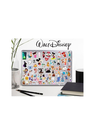 The Walt Disney Cartoons Seri 2 Sticker Telefon Laptop Notebook Tablet Defter Matara Stiker Etiket