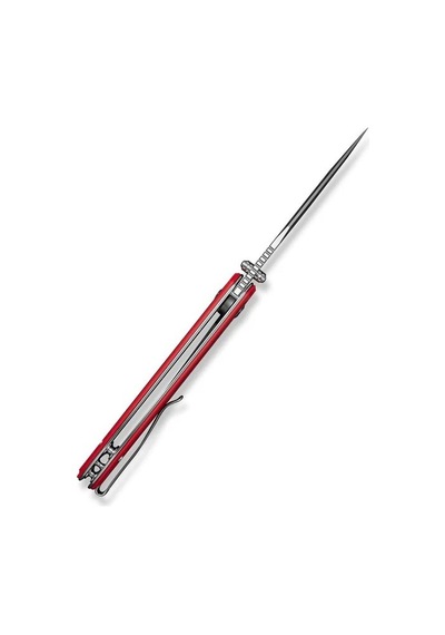 Sencut Sylor Red G10 Handle Stonewashed D2 Blade Kamp Çakı Kırmızı