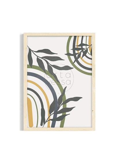 Artavessa Gerçek Ahşap Çerçeveli 3 Parça 3d Poster Tablo Seti - Ersy3set20, 20 X 30 Çok Renkli