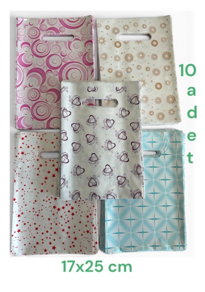 El Geçme Poşet 17x25 Cm 10'lu Paket 10pcs