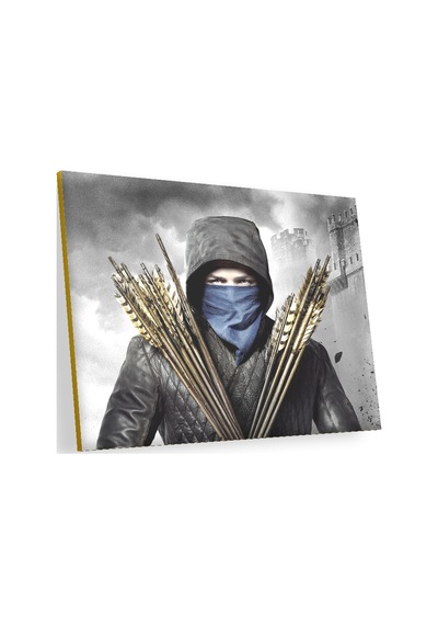 Cakasepetim Robin Hood Taron Eggerton Ahşap Mdf Tablo