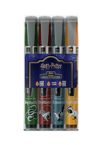 Lıkıt Kalem Harry Potter 4'lu Pet Blıster 124-Pembe