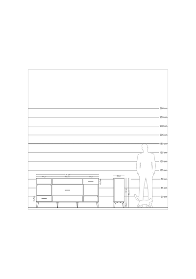 Arges Konsol 4 Raflı 3 Çekmeceli 176x30x83 Çam-antrasit/çam Antrasit/çam Arges Konsol 4 Raflı 3 Çekmeceli 176x30x83 Çam-antrasit/çam Antrasit/çam