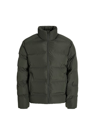 Jack & Jones Erkek Yüksek Dik Yaka Fermuarli Puffer Mont - Soho - 12278750 Rosin