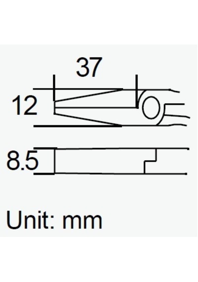 Proskit Pm-754 Düz Uçlu Kargaburun 135mm