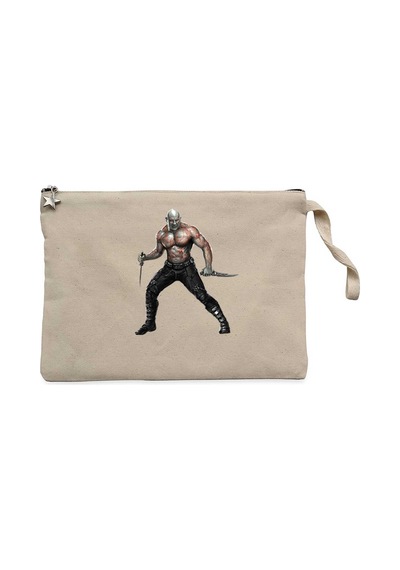 Galaksinin Koruyucuları Yok Edici Drax Krem Clutch / El Çantası Krem