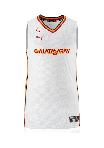 Galatasaray Puma 2024/2025 Deplasman Basketbol Forma 68932401 Beyaz