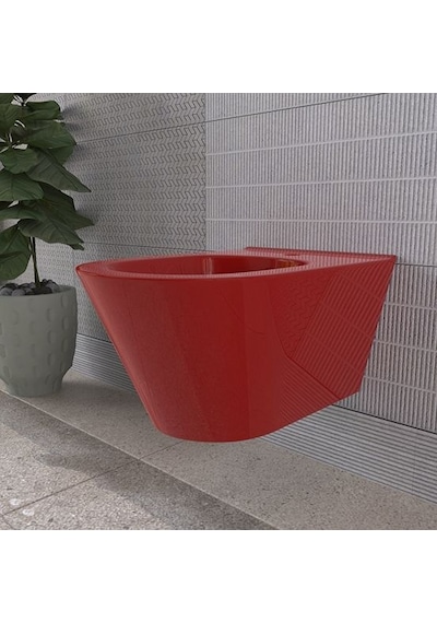 Lucco 53 CM Rim Art Asma Bide Kırmızı