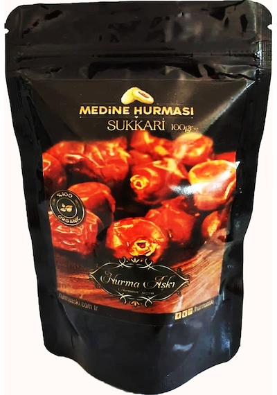 Hurma Aşkı Sukkari Hurması 100 G