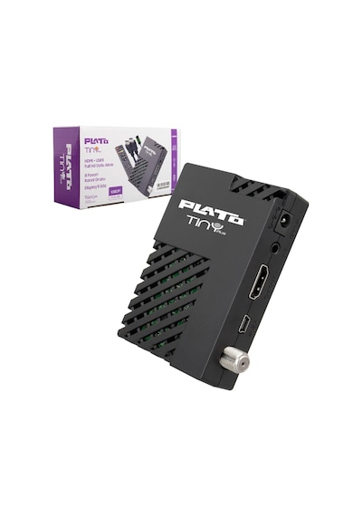 Plato Tiny Plus Tek USB’li Wifi Destekli HD Uydu Alıcısı