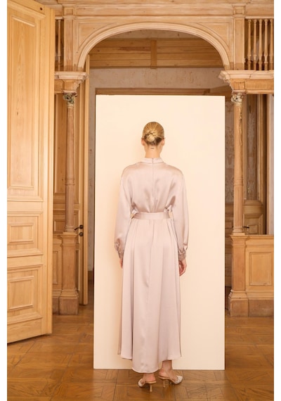 Senna Catherıne Dress Bej BEJ