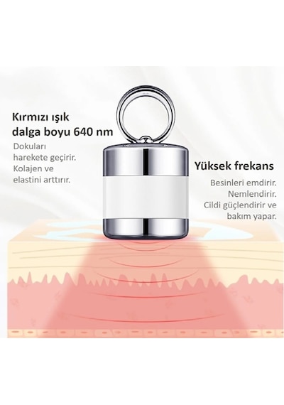 Jomtam Titreşimli Kırmızı Led Masajlı Arbutin Hyalüronik Asitli Polipeptid Göz Kremi 30 G