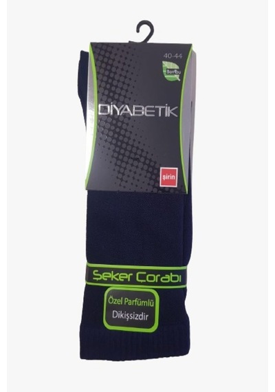 Xmlbayiciniz Erkek Bambu Diyabetik Şeker Çorabı, 3'lü Paket Genel