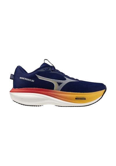 Mizuno Wave Rider 30 Erkek Koşu Ayakkabısı Lacivert / Turuncu Çok Renkli