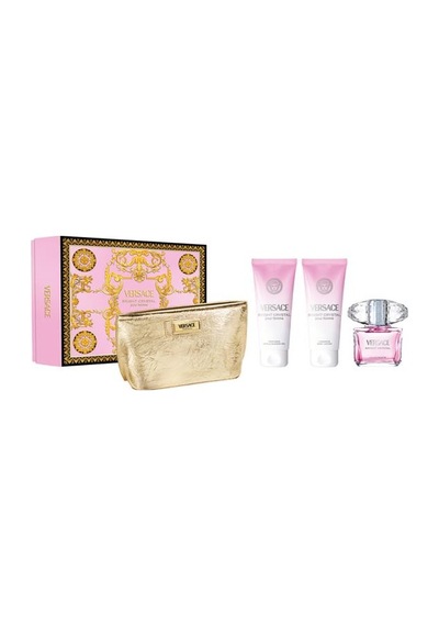 Versace Bright Crystal Edt 90 Ml + Body Lotion 100 Ml + Shower Gel 100 Ml + Çanta 8011003918829 Diğer