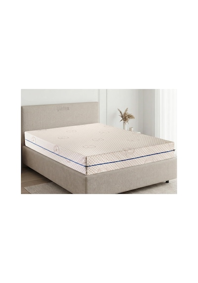 Cotton Premium Fermuarlı Yatak Kılıfı 120x200 Koruyucusu %100 Pamuklu Kılıf Kapitone Tek Kişilik Natural