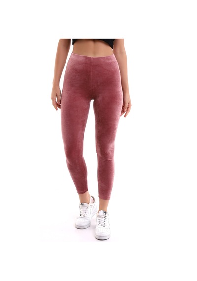 Winmoda34 Kadife Tayt Pembe