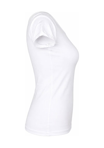 Trender Arka Çapraz Ekru Kadın T-shirt 2606-04