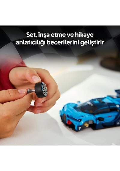 LEGO® Speed Champions Bugatti Vision GT Hiper Spor Araba 77253 - 9 Yaş ve Üzeri Çocuklar için Oyuncak Yapım Seti (284 P)
