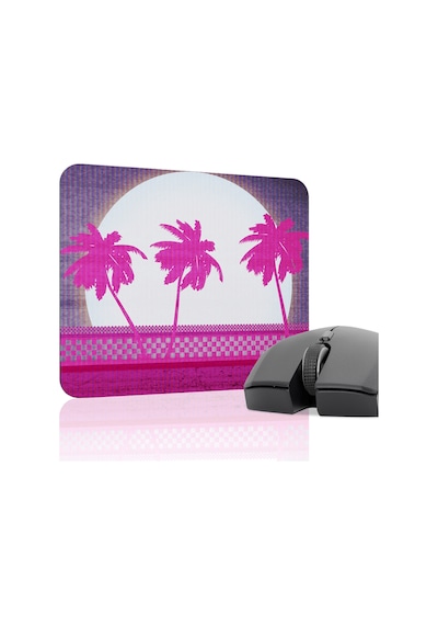 Hotline Miami Kaymaz Dikişli Kauçuk Oyuncu Mousepad V4 - 22x18 Gaming Mouse Pad Fare Altlığı