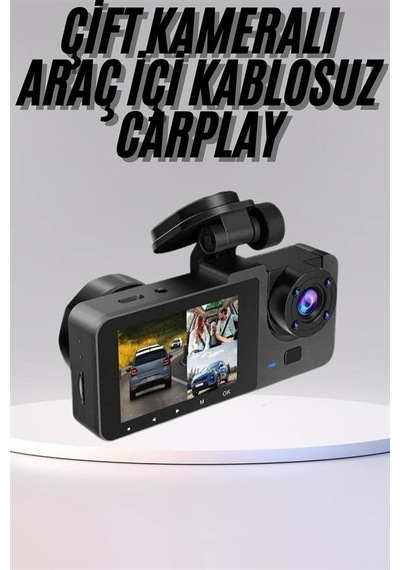 Dvr Araç İçi Kamera Hareket Algılayabilen 1080p Carplay Video Kaydedici 27326212