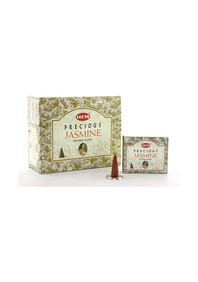 Precious Jasmine Aromalı Konik Tütsü Çok Renkli