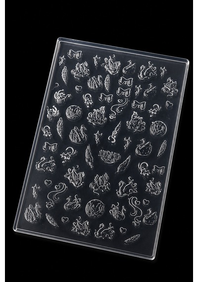 Nail Art Silikon Kalıp 3d Nail Art Desen Kalıbı, Tırnak Süsleme Desen Charm Tırnak Çarm Sılıkon-kalıp-112